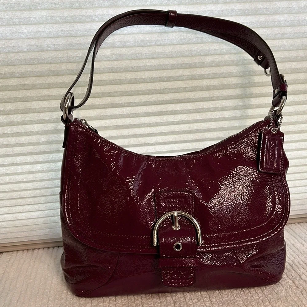 Coach Patent leather bag EUC - Picture 2 of 15